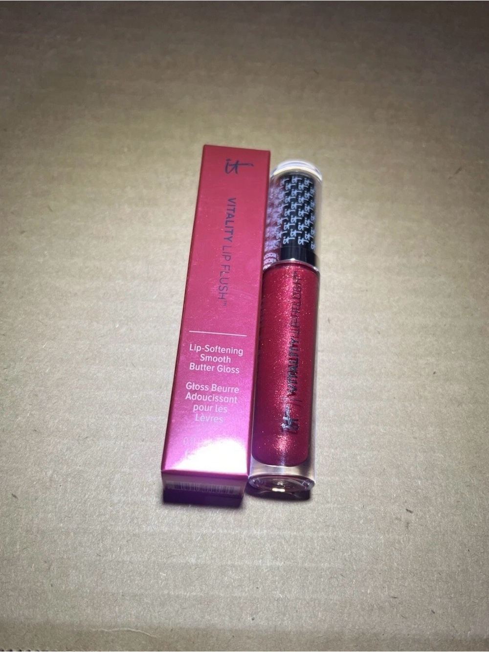 IT Cosmetics Lip-Softening Smooth Butter Gloss Ruby Slippers